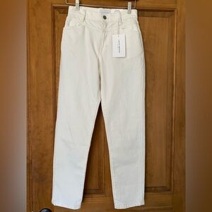 Lucky Brand drew mom high rise taper jean